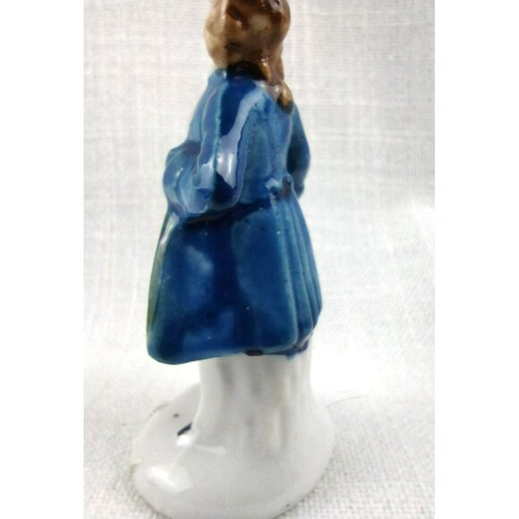 Colonial Noble Man Vintage Occupied Japan Hand Painted 3 Inch Statue - Picture 10 of 12